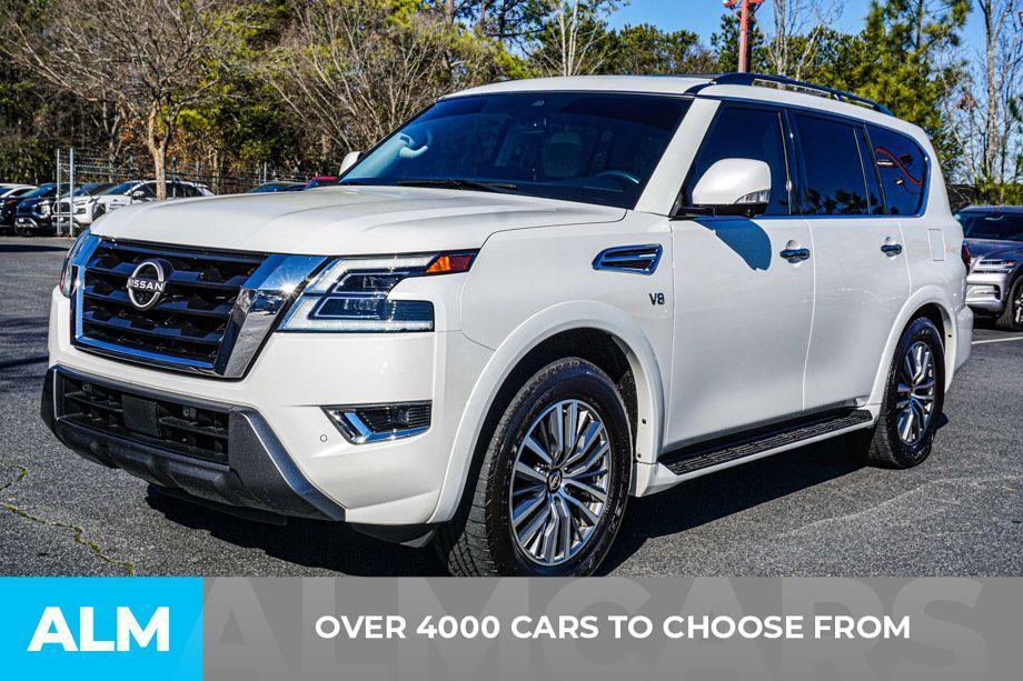 used 2021 Nissan Armada car, priced at $30,420