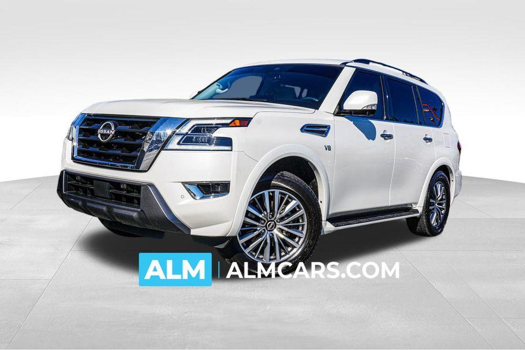 used 2021 Nissan Armada car, priced at $30,420