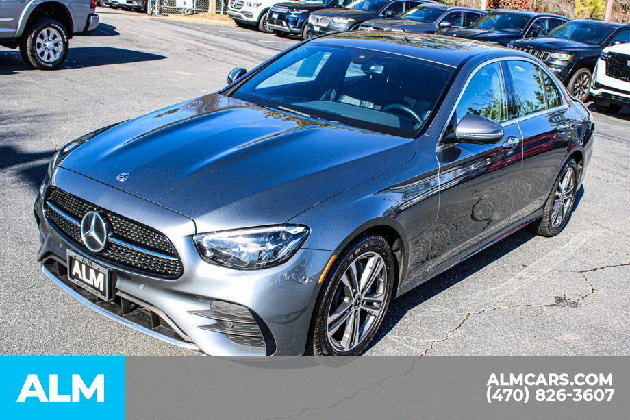 used 2021 Mercedes-Benz E-Class car, priced at $37,420