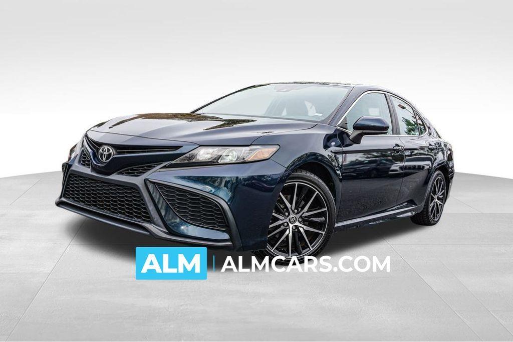 used 2021 Toyota Camry car, priced at $21,420