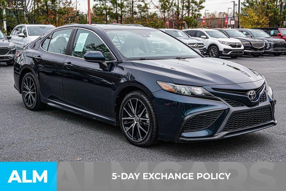 used 2021 Toyota Camry car, priced at $21,420