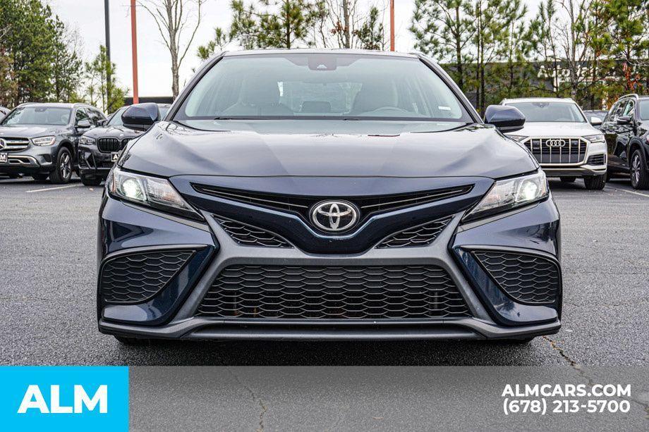 used 2021 Toyota Camry car, priced at $21,420