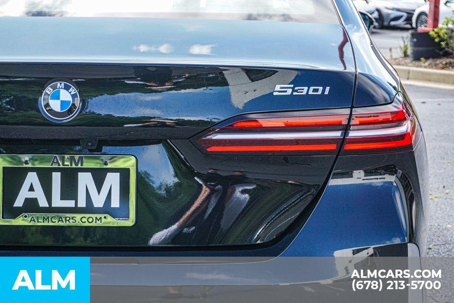used 2025 BMW 530 car, priced at $47,920