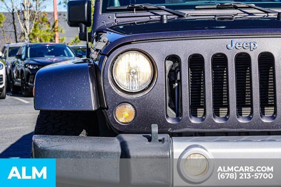 used 2014 Jeep Wrangler Unlimited car, priced at $16,920