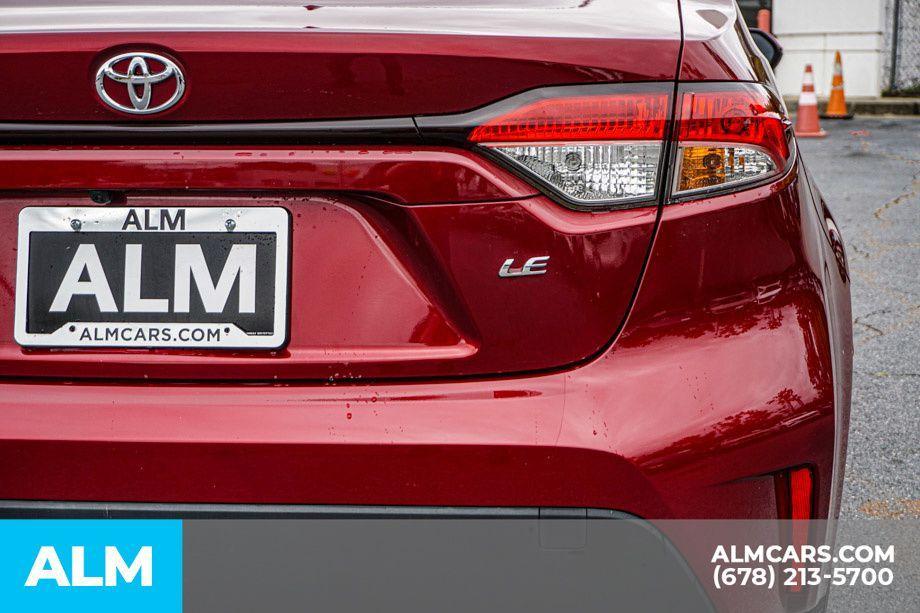 used 2022 Toyota Corolla car, priced at $18,420