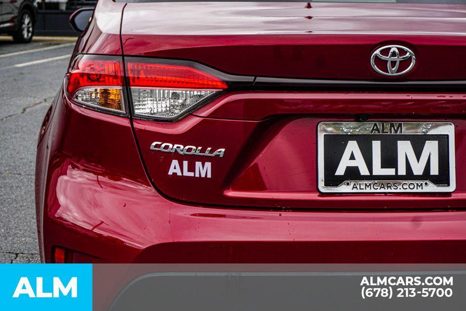 used 2022 Toyota Corolla car, priced at $18,420
