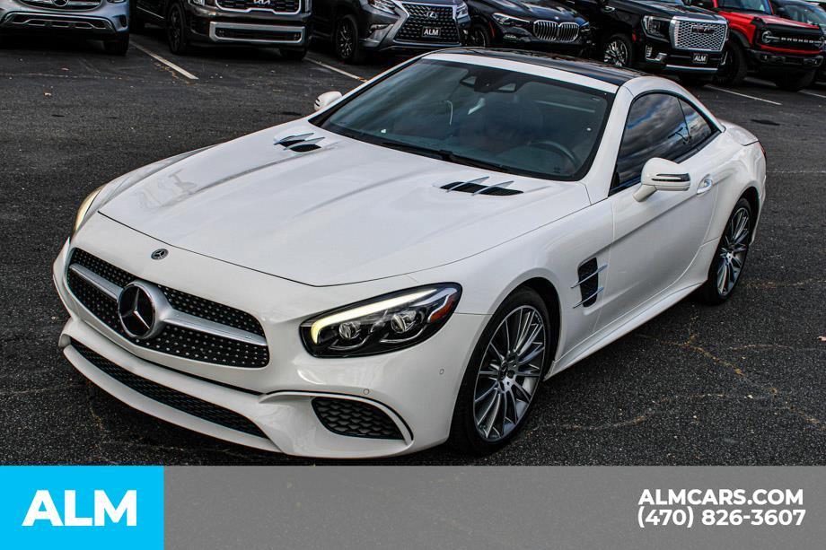 used 2019 Mercedes-Benz SL 450 car, priced at $48,960