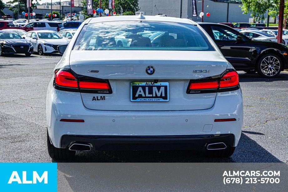 used 2022 BMW 530 car, priced at $34,420