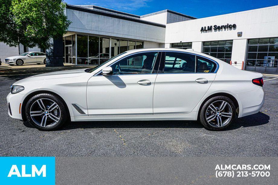 used 2022 BMW 530 car, priced at $34,420