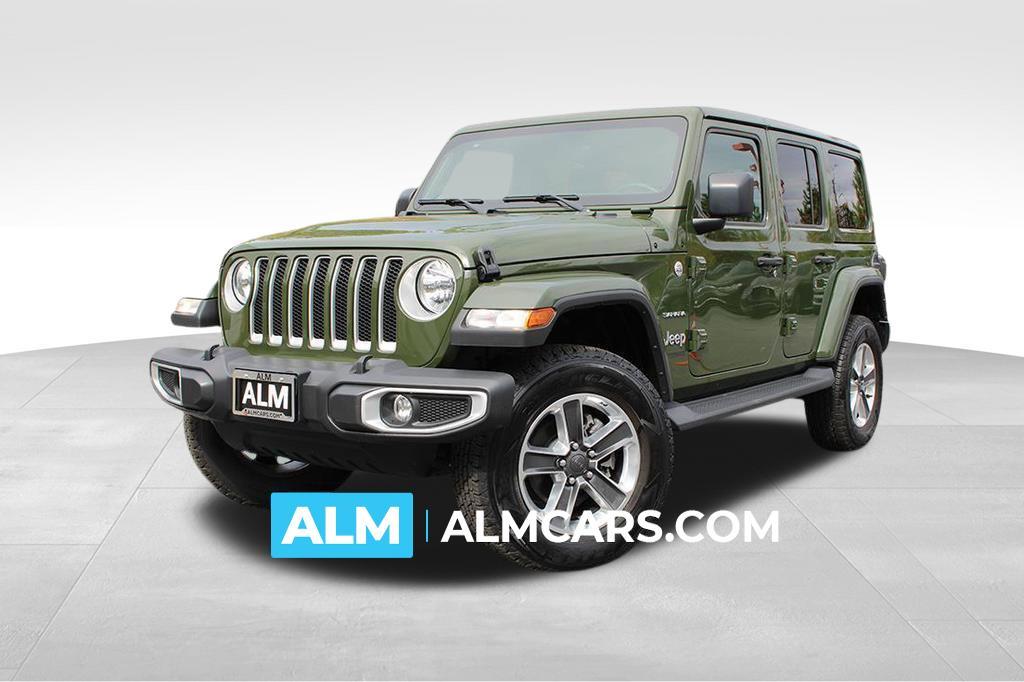 used 2021 Jeep Wrangler Unlimited car, priced at $40,970