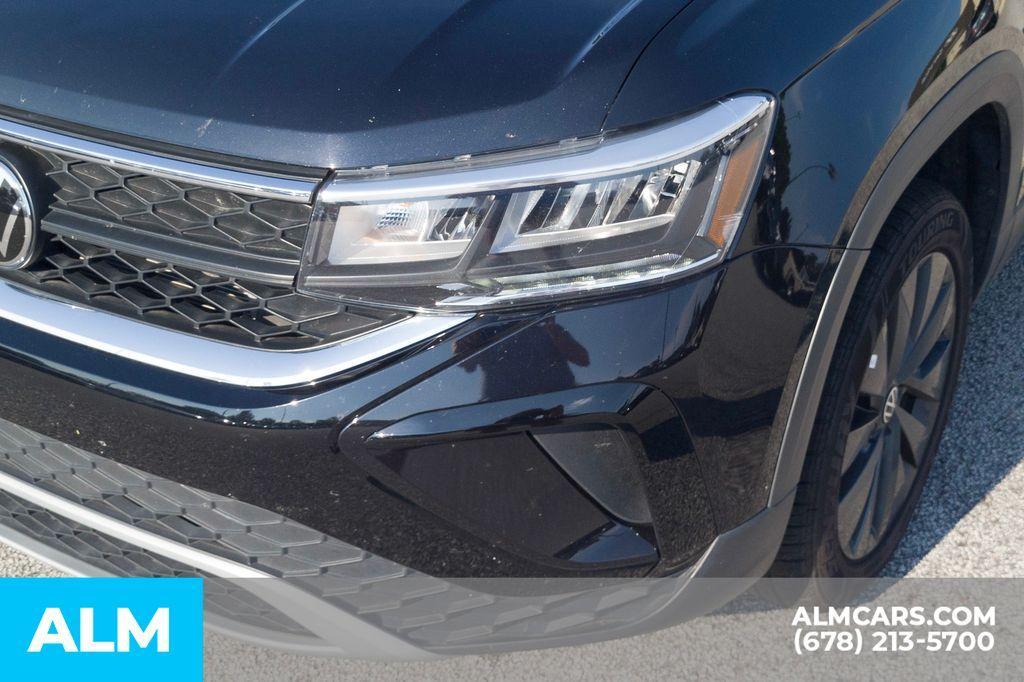 used 2024 Volkswagen Taos car, priced at $17,420