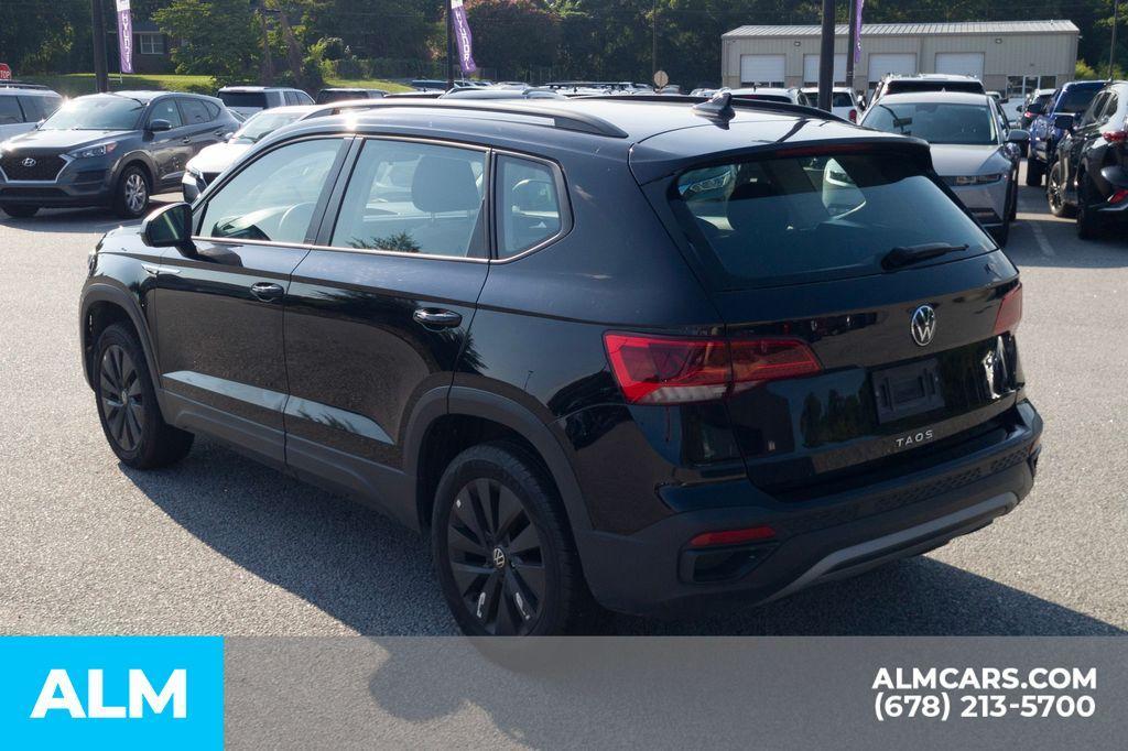 used 2024 Volkswagen Taos car, priced at $17,420