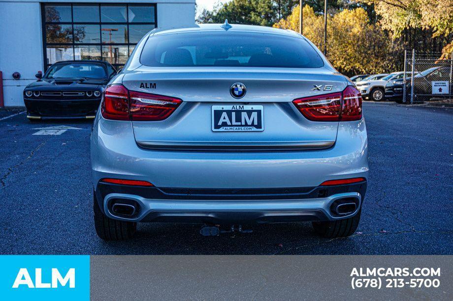 used 2018 BMW X6 car, priced at $33,420