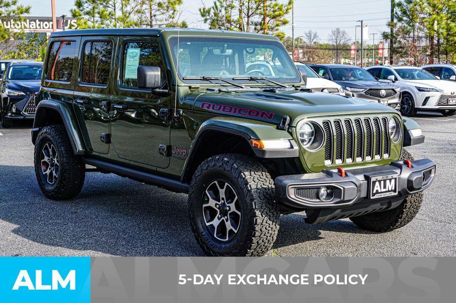 used 2021 Jeep Wrangler Unlimited car, priced at $34,470