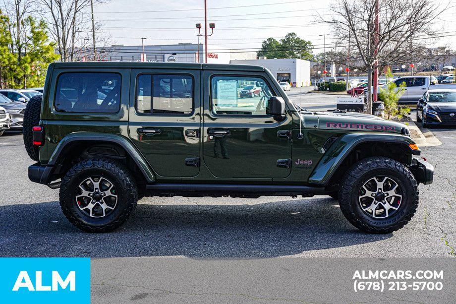 used 2021 Jeep Wrangler Unlimited car, priced at $34,470