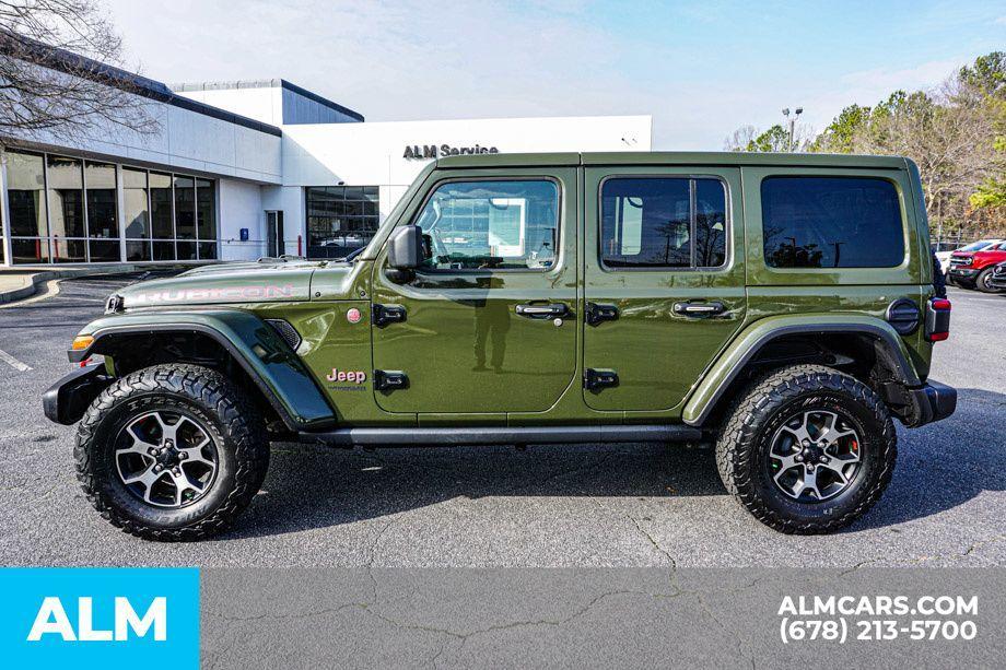 used 2021 Jeep Wrangler Unlimited car, priced at $34,470