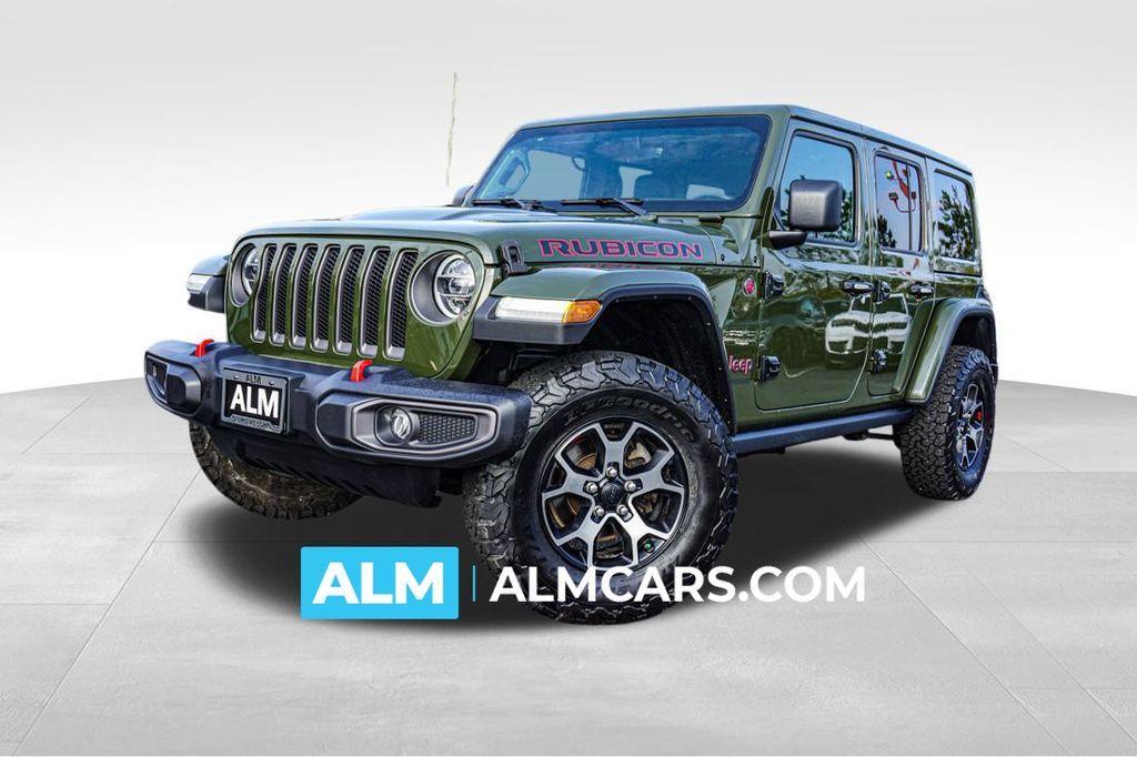 used 2021 Jeep Wrangler Unlimited car, priced at $34,470