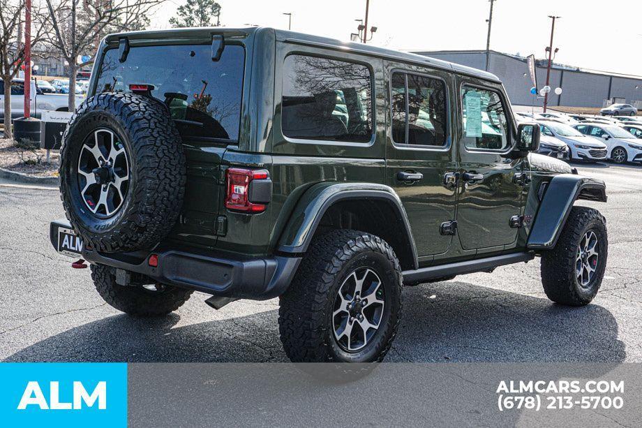 used 2021 Jeep Wrangler Unlimited car, priced at $34,470