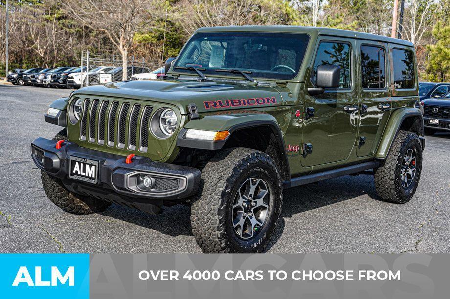 used 2021 Jeep Wrangler Unlimited car, priced at $34,470