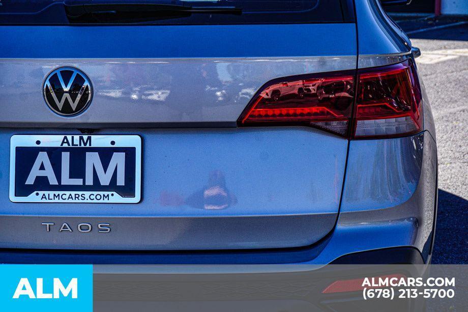 used 2024 Volkswagen Taos car, priced at $17,420