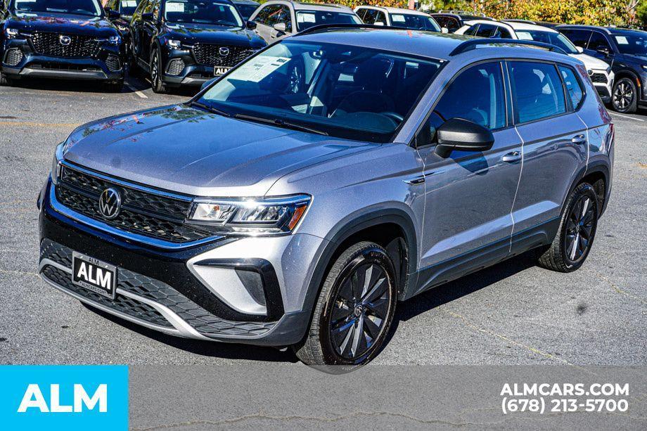 used 2024 Volkswagen Taos car, priced at $17,420