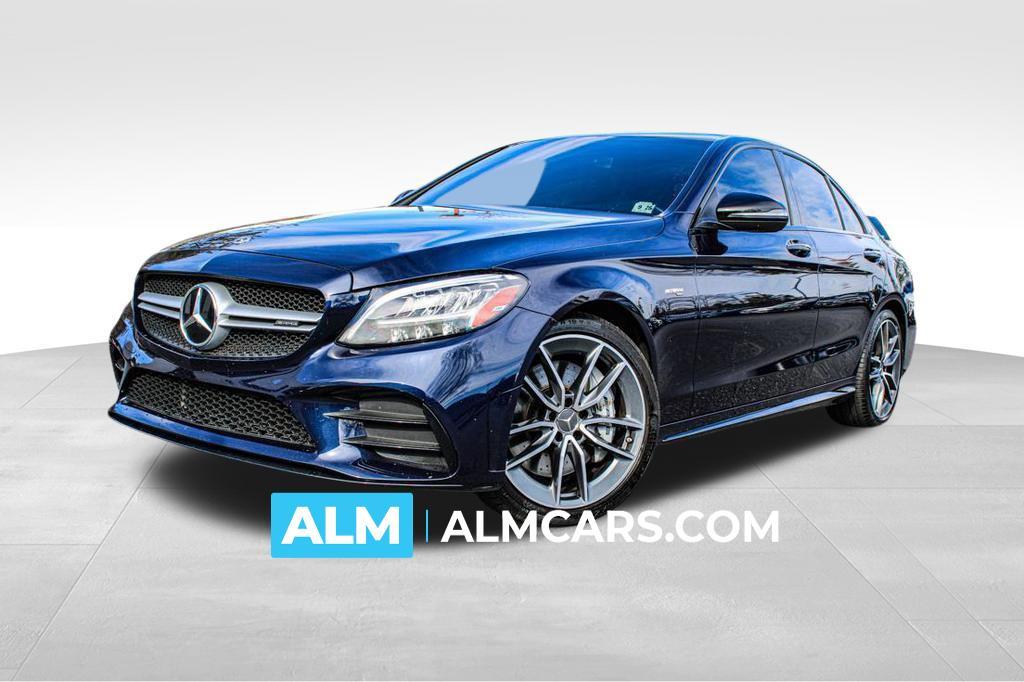 used 2020 Mercedes-Benz AMG C 43 car, priced at $40,420