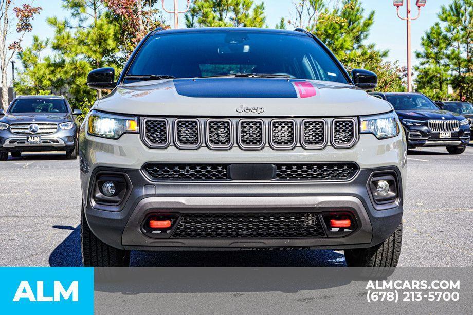 used 2024 Jeep Compass car, priced at $29,420