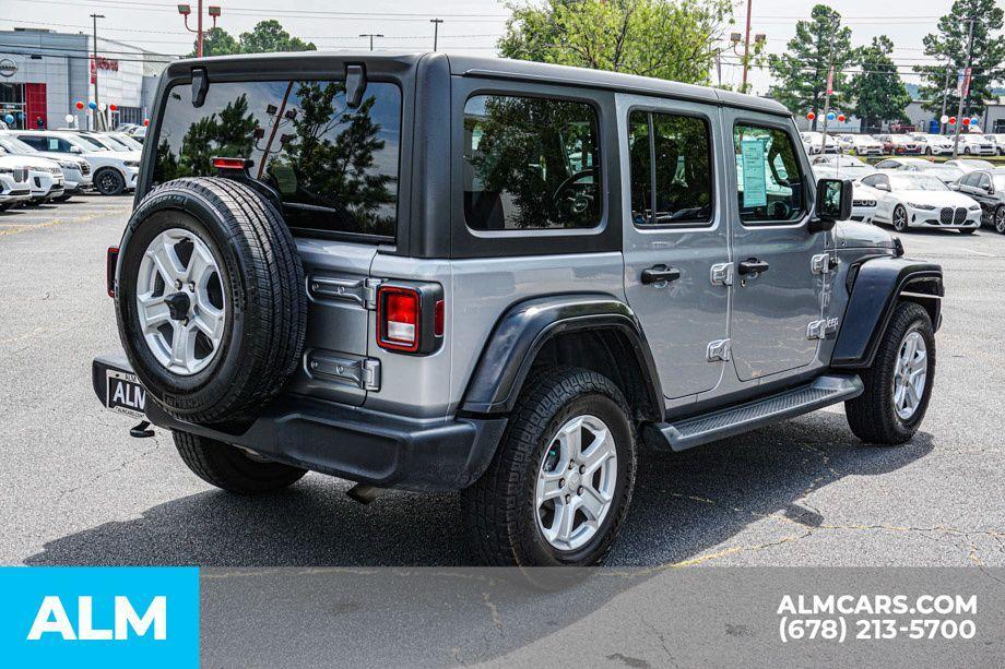 used 2020 Jeep Wrangler Unlimited car, priced at $25,920