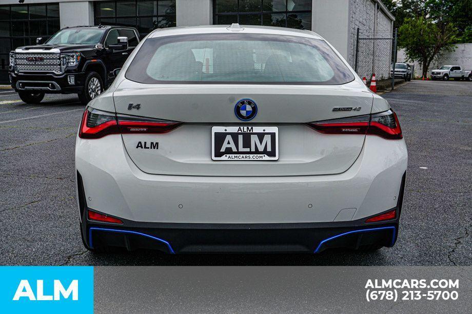 used 2024 BMW i4 Gran Coupe car, priced at $38,920