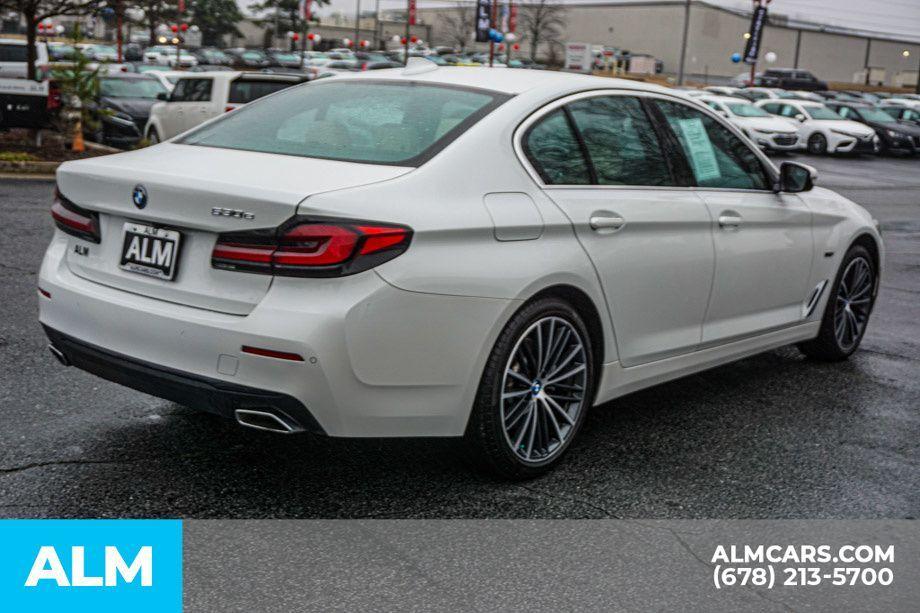 used 2022 BMW 530e car, priced at $29,420