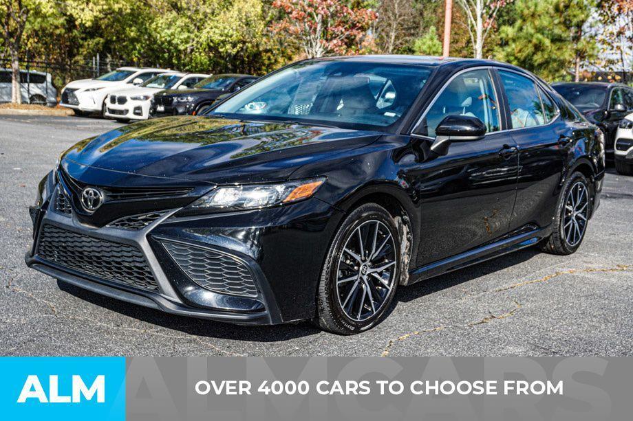 used 2021 Toyota Camry car, priced at $21,420