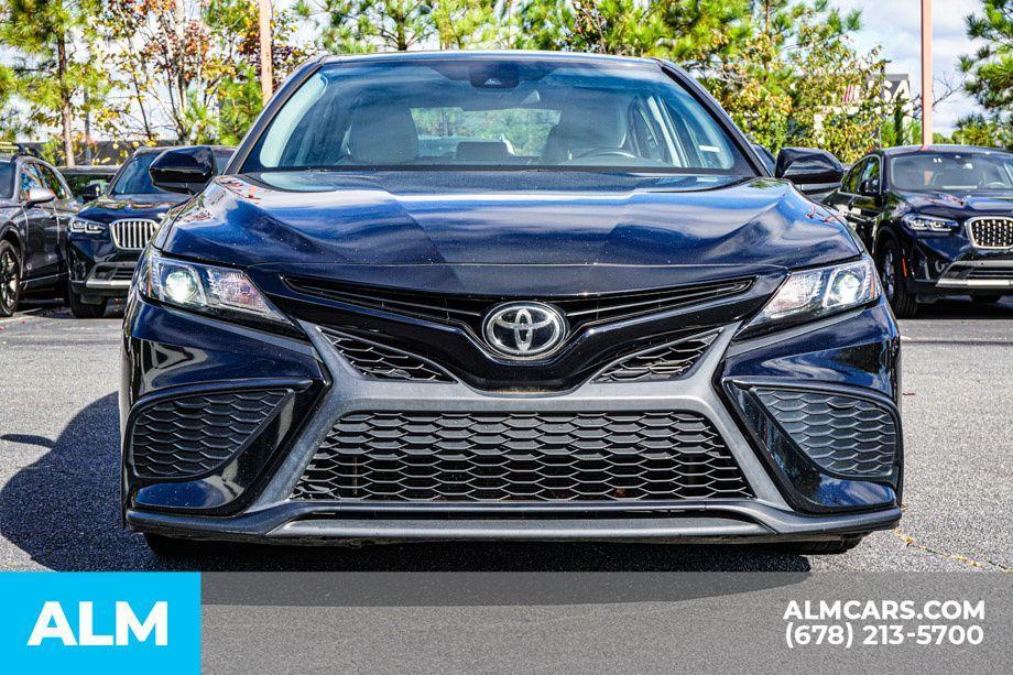 used 2021 Toyota Camry car, priced at $21,420