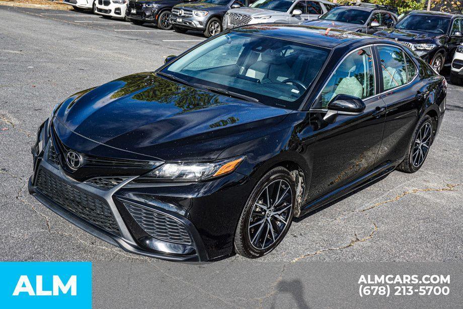 used 2021 Toyota Camry car, priced at $21,420