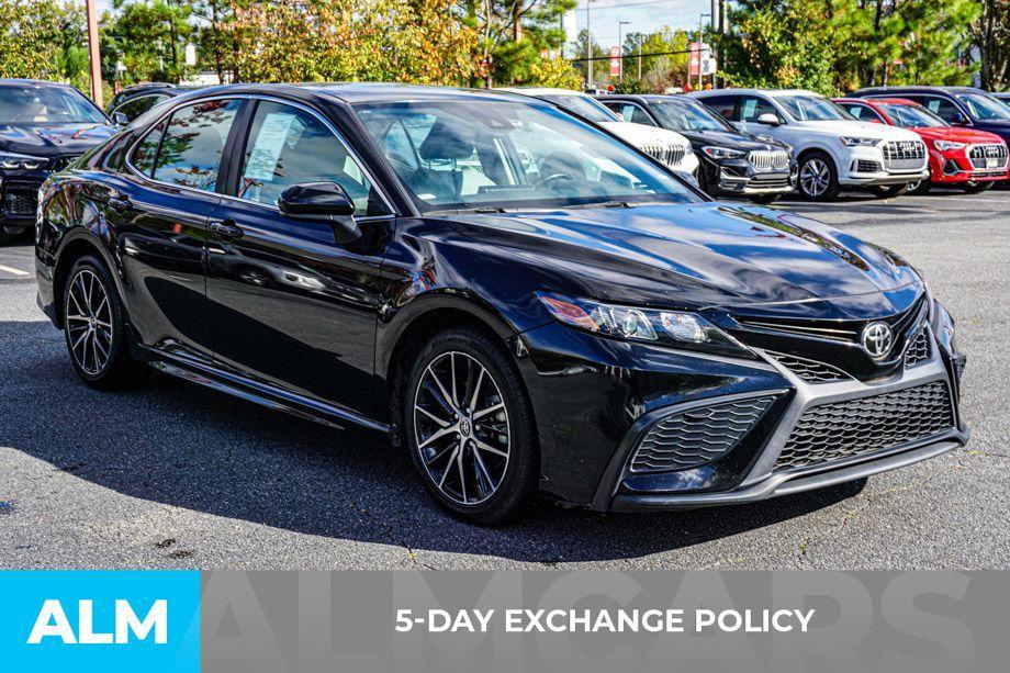 used 2021 Toyota Camry car, priced at $21,420