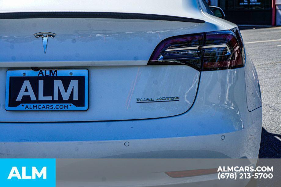 used 2022 Tesla Model 3 car, priced at $30,420