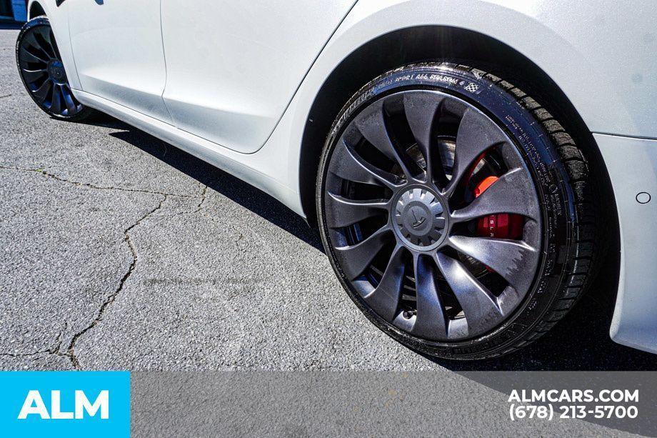 used 2022 Tesla Model 3 car, priced at $30,420