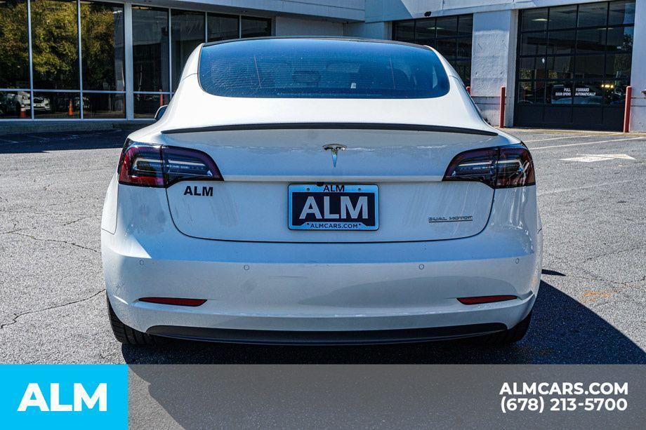 used 2022 Tesla Model 3 car, priced at $30,420