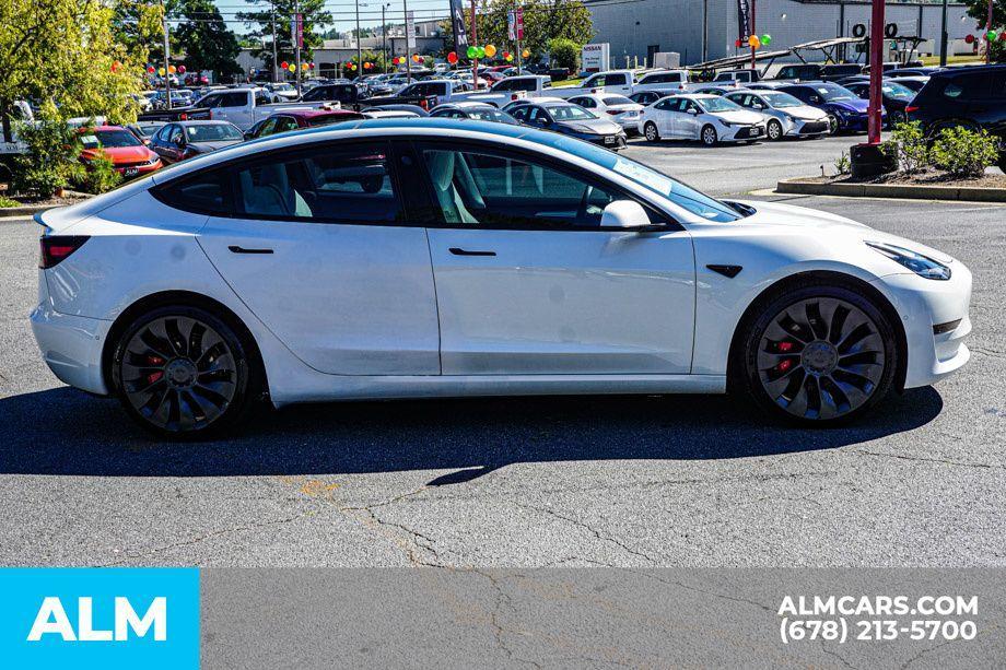 used 2022 Tesla Model 3 car, priced at $30,420