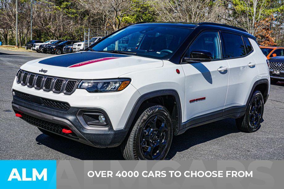 used 2024 Jeep Compass car, priced at $27,420