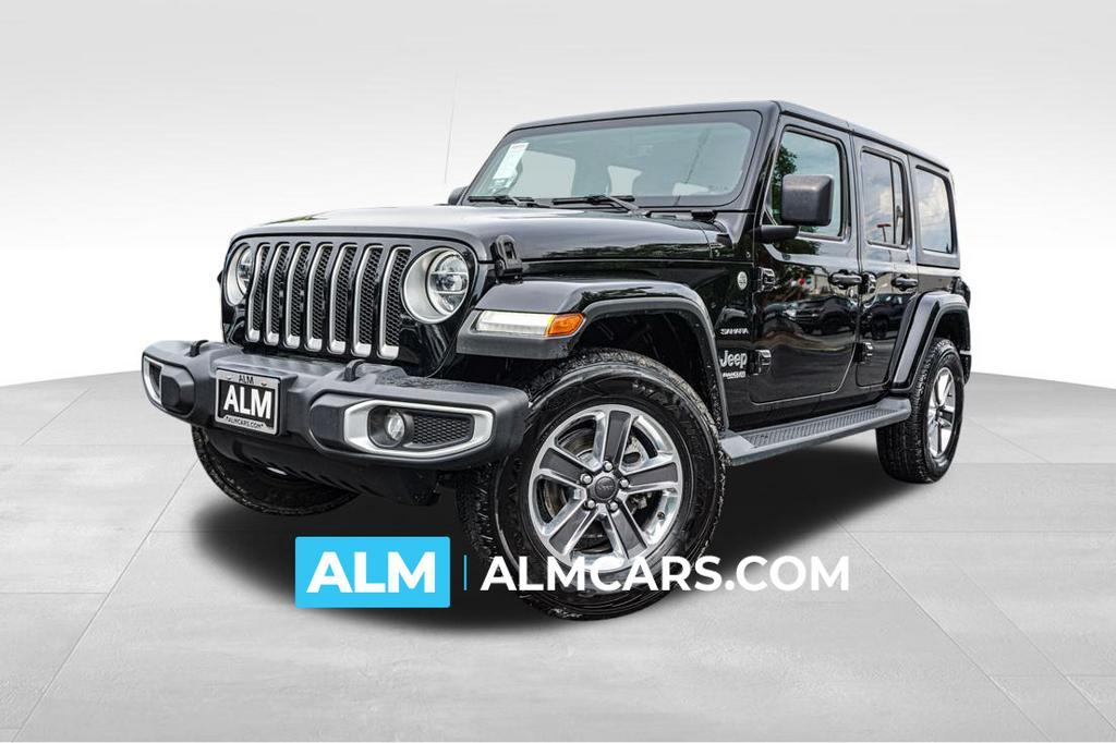 used 2021 Jeep Wrangler Unlimited car, priced at $37,920