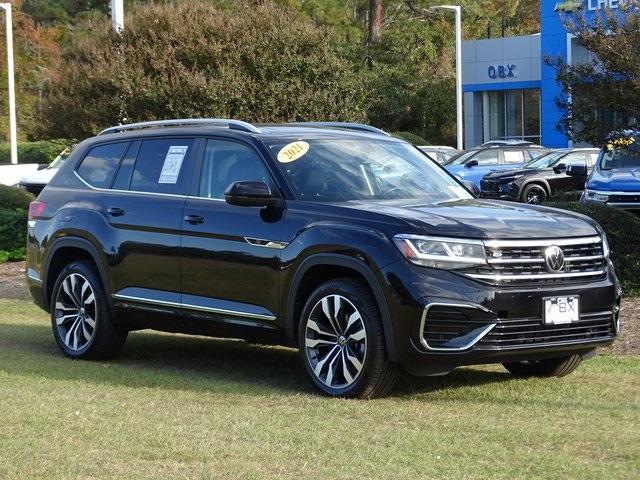 used 2021 Volkswagen Atlas car, priced at $30,100