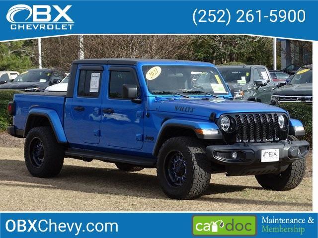 used 2021 Jeep Gladiator car, priced at $30,900