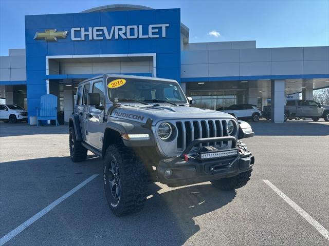 used 2018 Jeep Wrangler Unlimited car, priced at $29,162