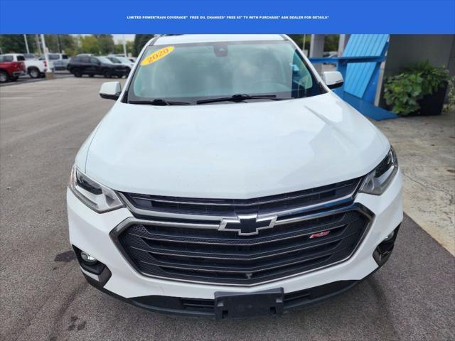 used 2020 Chevrolet Traverse car, priced at $18,352