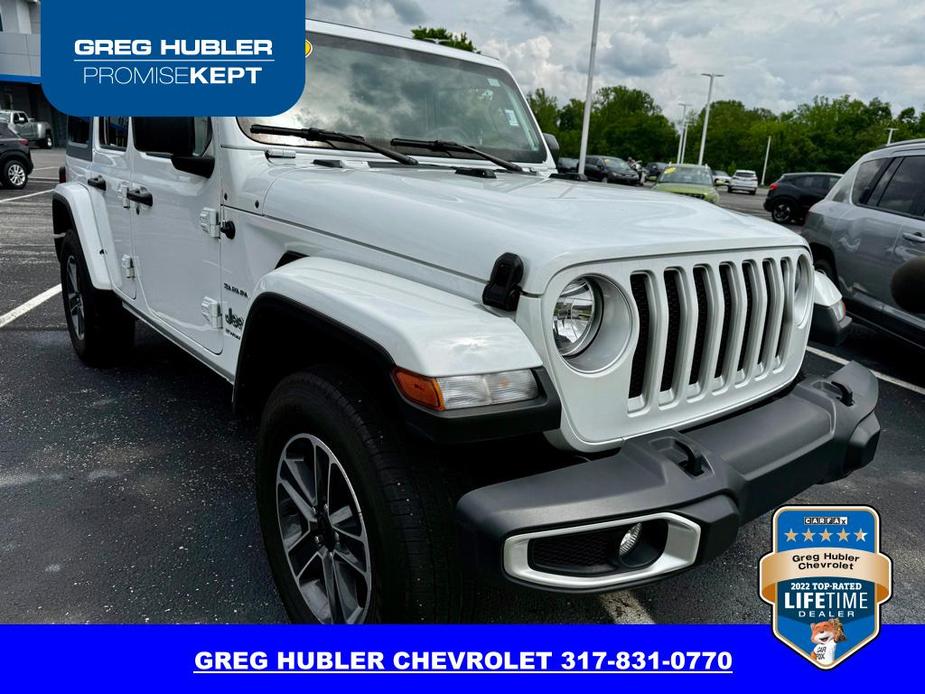 used 2023 Jeep Wrangler car, priced at $36,386