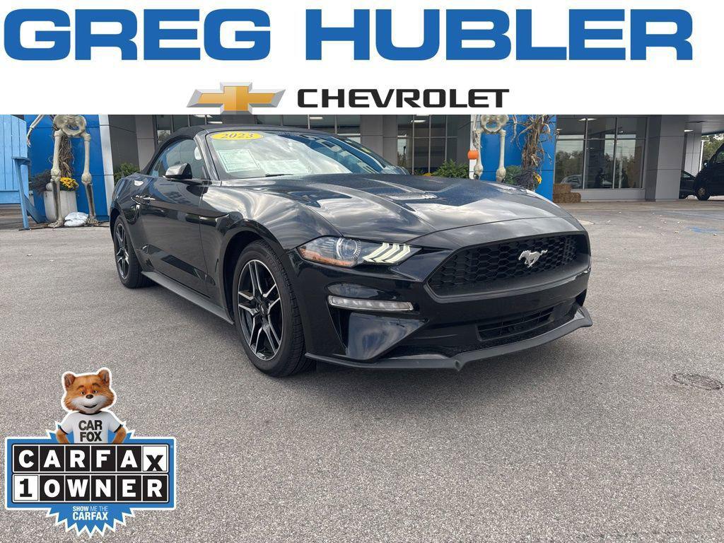 used 2023 Ford Mustang car, priced at $25,114