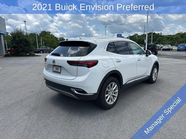 used 2021 Buick Envision car, priced at $23,399