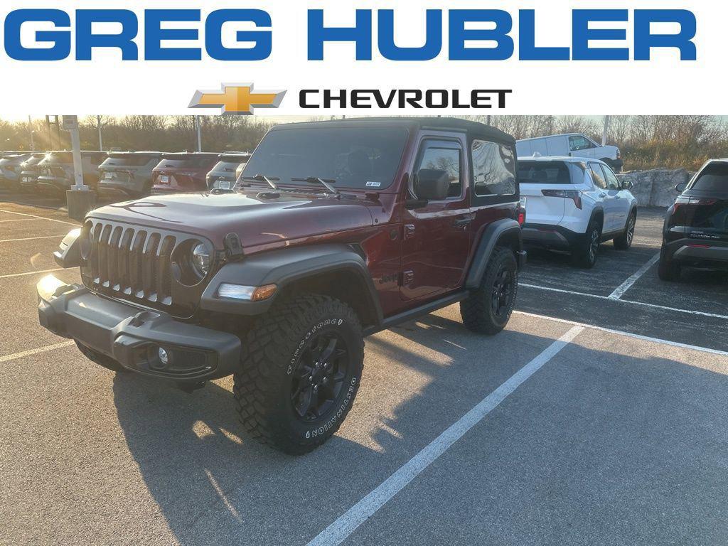 used 2022 Jeep Wrangler car, priced at $25,514