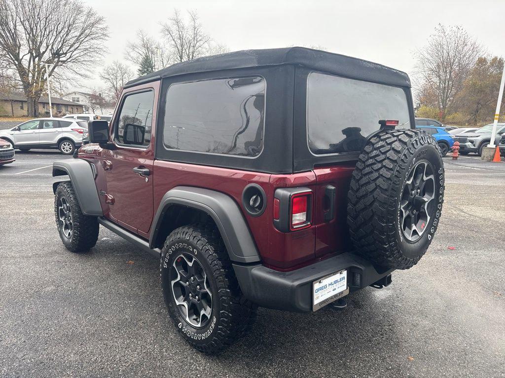 used 2022 Jeep Wrangler car, priced at $25,514
