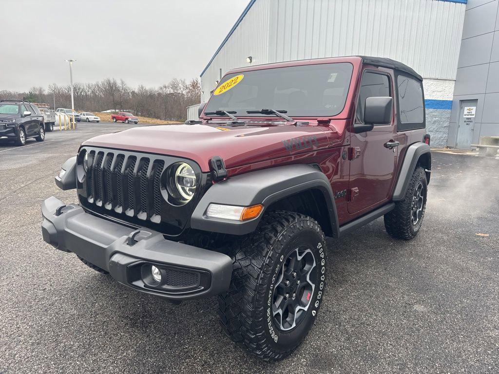 used 2022 Jeep Wrangler car, priced at $25,514